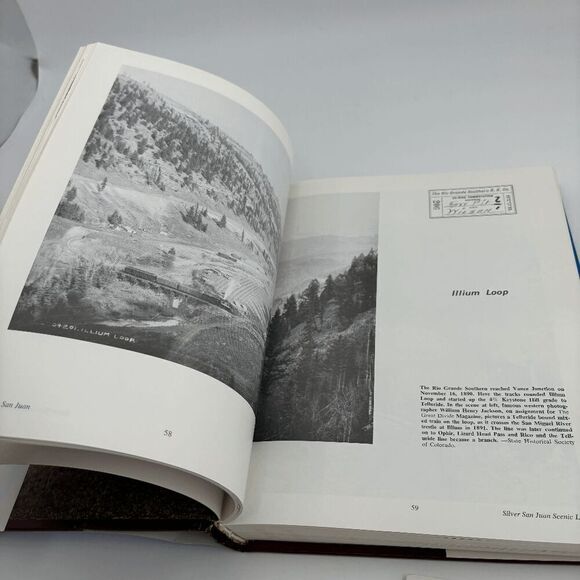 Silver San Juan, The Rio Grande Southern by Mallory Hope Ferrell Hardback 1st Ed - Picture 9 of 11
